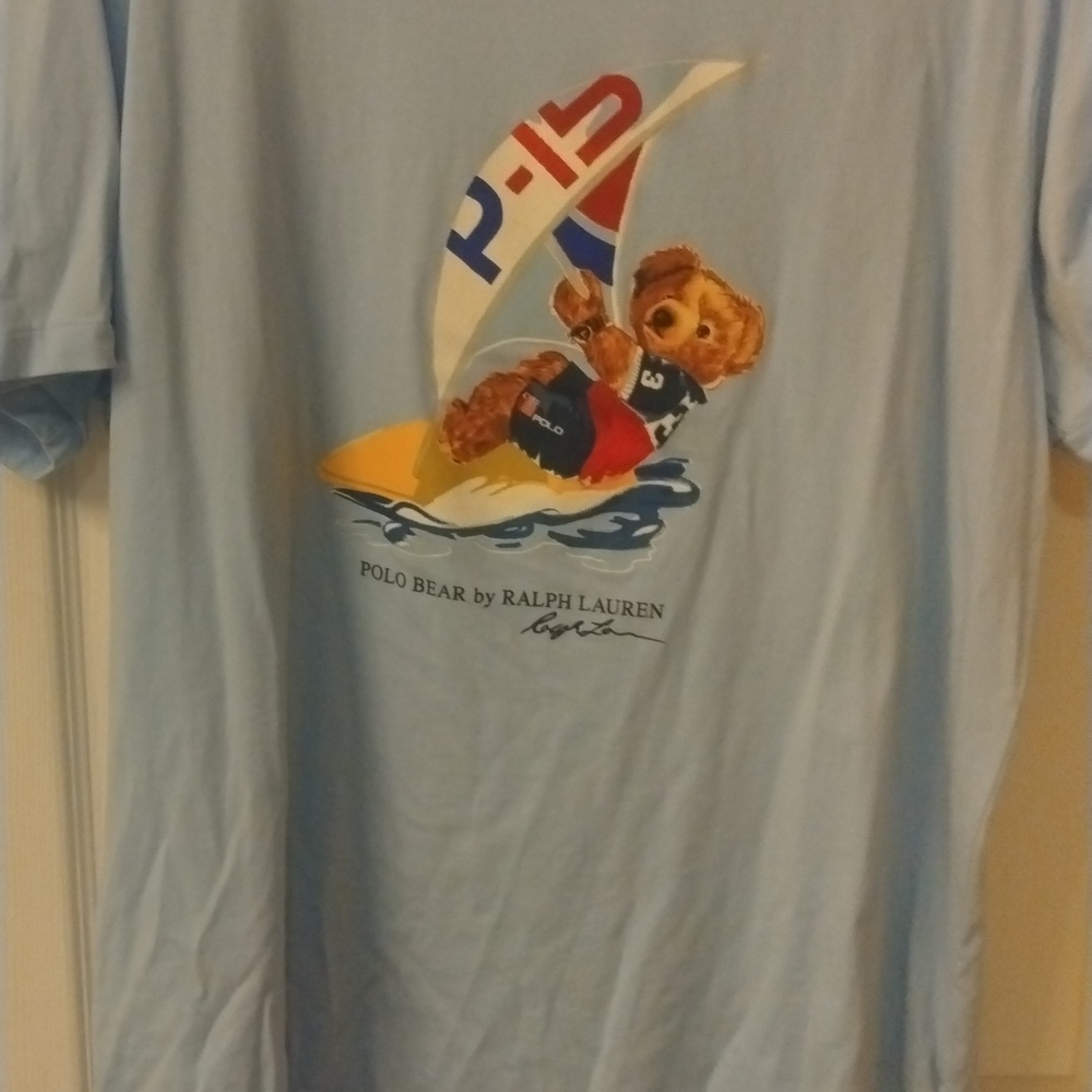 Polo bear sailing